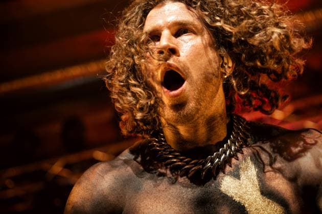 Nothing More live in Oslo, Norway Oslo, Norway. 11th, November 2025. The American rock band Nothing More performs a live concert at Vulkan Arena in Oslo. Here vocalist Jonny Hawkins is seen live on stage. Norway, Oslo, Vulkan Arena  Copyright: xGonzalesxPhoto TerjexDokkenx