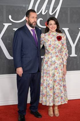 Jay Kelly LA Premiere - Los Angeles, USA LOS ANGELES, USA. November 11, 2025: Adam Sandler & Grace Edwards at the LA premiere for Netflix s Jay Kelly at the Egyptian Theatre. Los Angeles CA USA  Copyright: xPaulxSmith Featureflashx
