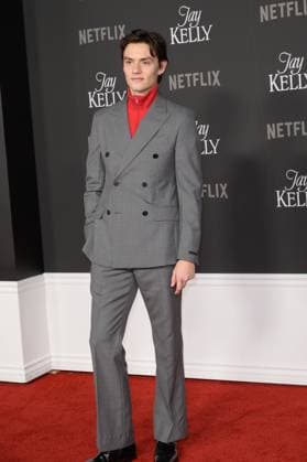 Jay Kelly LA Premiere - Los Angeles, USA LOS ANGELES, USA. November 11, 2025: Louis Partridge at the LA premiere for Netflix s Jay Kelly at the Egyptian Theatre. Los Angeles CA USA  Copyright: xPaulxSmith Featureflashx