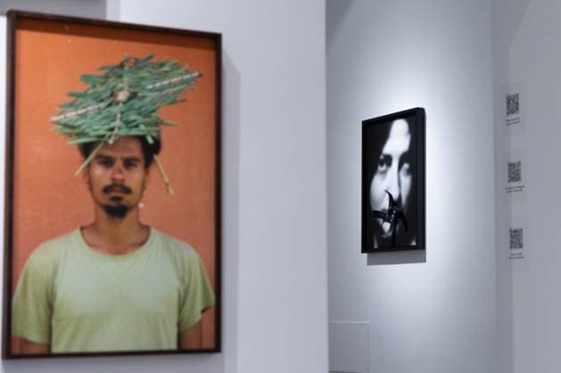 Press preview of the Bienalsur 2025 exhibition Invocations at the Brazilian Embassy in Rome – Galleria Cândido Portinari  Copyright: xMatteoxNardonex xipa-agency.netx xMatteoxNardonex IPA_Agency_IPA67861801