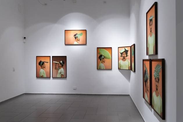 Press preview of the Bienalsur 2025 exhibition Invocations at the Brazilian Embassy in Rome – Galleria Cândido Portinari  Copyright: xMatteoxNardonex xipa-agency.netx xMatteoxNardonex IPA_Agency_IPA67861824