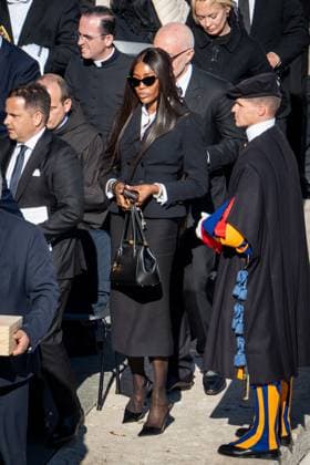 Naomi Campbell attends Pope Leo XIV traditional Wednesday General Audience in St. Peter s Square in Vatican City, Vatican, on 12 November 2025. British supermodel and actress Naomi Campbell attends Pope Leo XIV traditional Wednesday General Audience in St. Peter s Square in Vatican City, Vatican, on 12 November 2025., Credit:Stefano Costantino TTL Avalon Vatican, Vatican City  Copyright: xStefanoxCostantinoxTTLx xAvalonx 1051999480