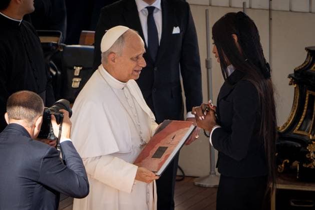 Naomi Campbell attends Pope Leo XIV traditional Wednesday General Audience in St. Peter s Square in Vatican City, Vatican, on 12 November 2025. British supermodel and actress Naomi Campbell attends Pope Leo XIV traditional Wednesday General Audience in St. Peter s Square in Vatican City, Vatican, on 12 November 2025., Credit:Stefano Costantino TTL Avalon Vatican, Vatican City  Copyright: xStefanoxCostantinoxTTLx xAvalonx 1051999578