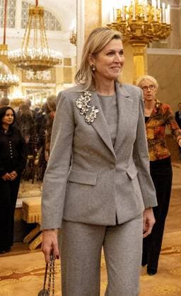 Launch of the Financially Healthy Netherlands Foundation - The Hague Queen Maxima at the launch of the Financially Healthy Netherlands Foundation in The Hague, Netherlands on November 12, 2025. Photo by Bruno Press ABACAPRESS.COM The Hague Netherlands  Copyright: xBrunoxPress ABACAx