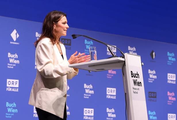 Opening BUCH WIEN 2025 Vienna, Messe, 12 11 2025 Shila BEHJAT