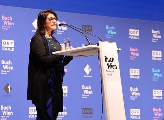 Opening BUCH WIEN 2025 Vienna, Messe, 12 11 2025 Veronica KAUP HASLER