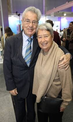 Opening BUCH WIEN 2025 Vienna, Exhibition Center, 12 11 2025 Heinz FISCHER Margit FISCHER