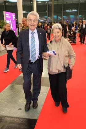 Opening BUCH WIEN 2025 Vienna, Exhibition Center, 12 11 2025 Heinz FISCHER Margit FISCHER