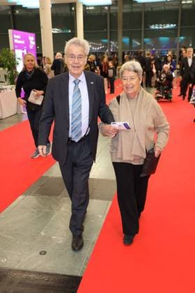 Opening BUCH WIEN 2025 Vienna, Exhibition Center, 12 11 2025 Heinz FISCHER Margit FISCHER