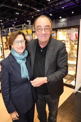 Opening BUCH WIEN 2025 Vienna, Messe, 12 11 2025 Robert MENASSE with wife