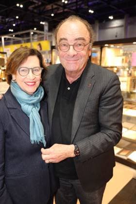 Opening BUCH WIEN 2025 Vienna, Messe, 12 11 2025 Robert MENASSE with wife
