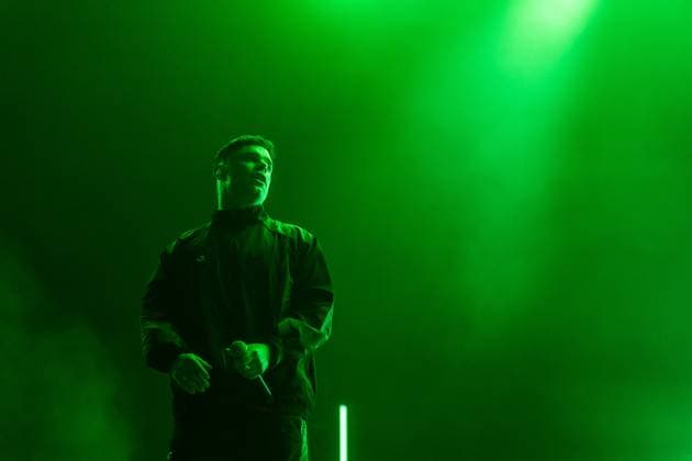 AMSTERDAM Northern Irish rap group Kneecap performing at AFAS Live. ANP EVA PLEVIER netherlands out - belgium out  Copyright: xx x541961332x originalFilename: 541961332.jpg