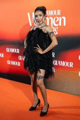 November 12, 2025, Madrid, Madrid, SPAIN: Argentinian singer and composer MARIA BECERRA attends the Glamour Women of The Year 2025 awards in Madrid. Madrid SPAIN - ZUMAc270 20251112_zip_c270_015 Copyright: xDavidxCruzxSanzx