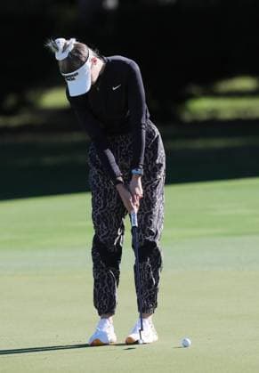 BELLEAIR, FL - NOVEMBER 12: Nelly Korda at the Pro Am for The Annika driven by Gainbridge at Pelican on November 12, 2025 at the Pelican Golf Club in Belleair, Florida. Copyright: xmpi34x