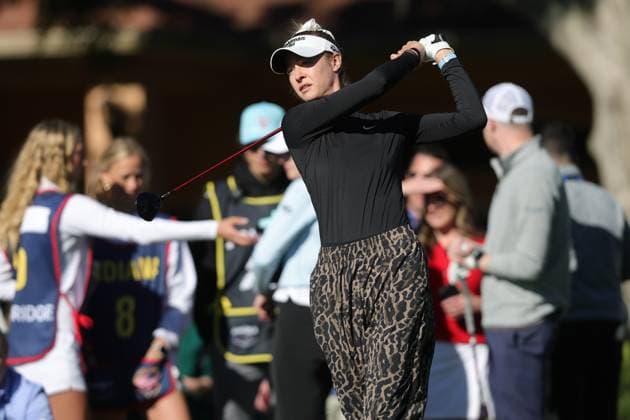 BELLEAIR, FL - NOVEMBER 12: Nelly Korda at the Pro Am for The Annika driven by Gainbridge at Pelican on November 12, 2025 at the Pelican Golf Club in Belleair, Florida. Copyright: xmpi34x