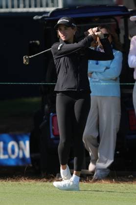BELLEAIR, FL - NOVEMBER 12: Kai Trump at the Pro Am for The Annika driven by Gainbridge at Pelican on November 12, 2025 at the Pelican Golf Club in Belleair, Florida. Copyright: xmpi34x