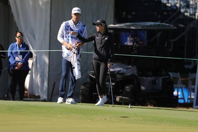 BELLEAIR, FL - NOVEMBER 12: Kai Trump at the Pro Am for The Annika driven by Gainbridge at Pelican on November 12, 2025 at the Pelican Golf Club in Belleair, Florida. Copyright: xmpi34x