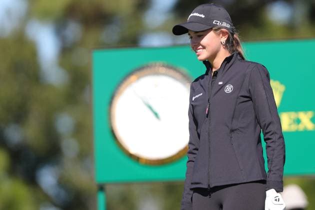 BELLEAIR, FL - NOVEMBER 12: Kai Trump at the Pro Am for The Annika driven by Gainbridge at Pelican on November 12, 2025 at the Pelican Golf Club in Belleair, Florida. Copyright: xmpi34x