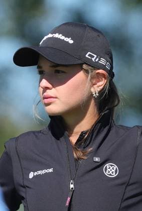 BELLEAIR, FL - NOVEMBER 12: Kai Trump at the Pro Am for The Annika driven by Gainbridge at Pelican on November 12, 2025 at the Pelican Golf Club in Belleair, Florida. Copyright: xmpi34x