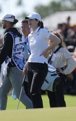 BELLEAIR, FL - NOVEMBER 12: Caitlin Clark at the Pro Am for The Annika driven by Gainbridge at Pelican on November 12, 2025 at the Pelican Golf Club in Belleair, Florida. Copyright: xmpi34x