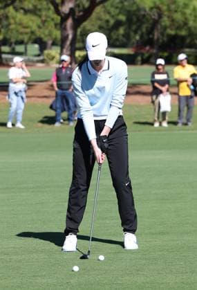 BELLEAIR, FL - NOVEMBER 12: Caitlin Clark at the Pro Am for The Annika driven by Gainbridge at Pelican on November 12, 2025 at the Pelican Golf Club in Belleair, Florida. Copyright: xmpi34x