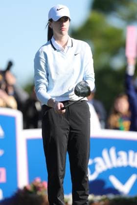 BELLEAIR, FL - NOVEMBER 12: Caitlin Clark at the Pro Am for The Annika driven by Gainbridge at Pelican on November 12, 2025 at the Pelican Golf Club in Belleair, Florida. Copyright: xmpi34x