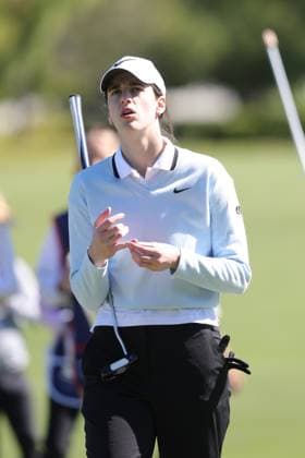 BELLEAIR, FL - NOVEMBER 12: Caitlin Clark at the Pro Am for The Annika driven by Gainbridge at Pelican on November 12, 2025 at the Pelican Golf Club in Belleair, Florida. Copyright: xmpi34x