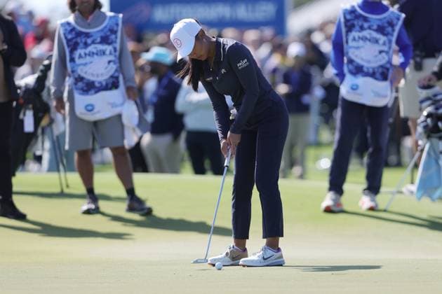 BELLEAIR, FL - NOVEMBER 12: Lauryn Nguyen at the Pro Am for The Annika driven by Gainbridge at Pelican on November 12, 2025 at the Pelican Golf Club in Belleair, Florida. Copyright: xmpi34x