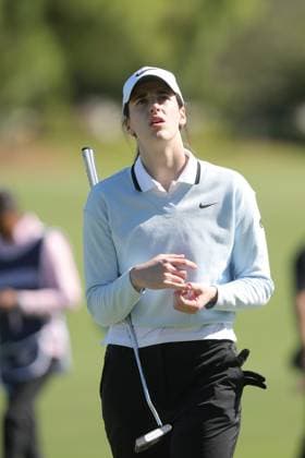 BELLEAIR, FL - NOVEMBER 12: Caitlin Clark at the Pro Am for The Annika driven by Gainbridge at Pelican on November 12, 2025 at the Pelican Golf Club in Belleair, Florida. Copyright: xmpi34x