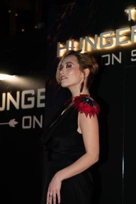 The Hunger Games: On Stage The Global Stage Premiere at the Troubadour Canary Wharf Theatre in London, UK, on 12th November, 2025 Alice Johnson at The Hunger Games: On Stage The Global Stage Premiere at the Troubadour Canary Wharf Theatre in London, UK, on 12th November, 2025, Credit:Oleksii Ovcharenko Avalon United Kingdom, London  Copyright: xOleksiixOvcharenkox xAvalonx 1052094662