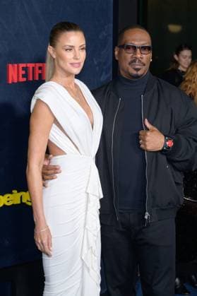 Being Eddie Premiere - Los Angeles, USA LOS ANGELES, USA. November 12, 2025: Eddie Murphy & Paige Butcher at the premiere for Netflix s Being Eddie at the Tudum Theatre. Los Angeles CA USA  Copyright: xPaulxSmith Featureflashx