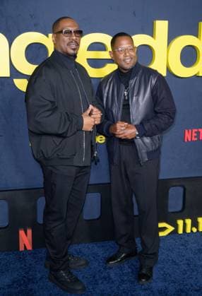 Being Eddie Premiere - Los Angeles, USA LOS ANGELES, USA. November 12, 2025: Eddie Murphy & Martin Lawrence at the premiere for Netflix s Being Eddie at the Tudum Theatre. Los Angeles CA USA  Copyright: xPaulxSmith Featureflashx