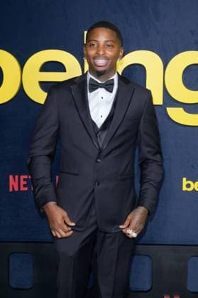 Being Eddie Premiere - Los Angeles, USA LOS ANGELES, USA. November 12, 2025: Funny Mike aka MacArthur Johnson at the premiere for Netflix s Being Eddie at the Tudum Theatre. Los Angeles CA USA  Copyright: xPaulxSmith Featureflashx