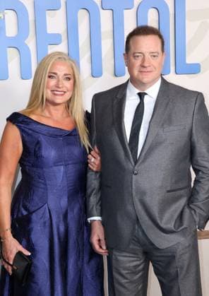 Rental Family Los Angeles Premiere, Los Angeles, USA - 12 Nov 2025 Jeanne Moore and Brendan Fraser at the Los Angeles premiere of Rental Family held at the DGA Theater in Hollywood, USA on November 12, 2025., Credit:Lumeimages.com Avalon USA, California, Los Angeles, Hollywood, CA, USA Copyright: xLumeimages.comx xAvalonx 1052146651