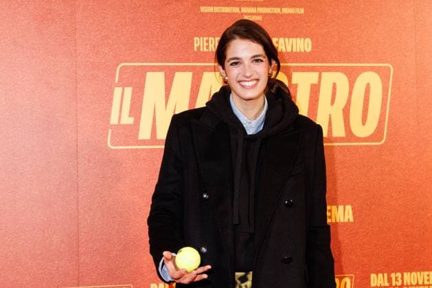 News - Il Maestro - Photocall Greta Ferro attends the Il Maestro photocall at Cinema Anteo on November 12, 2025 in Milan, Italy. Photo: Cinzia Camela. Milan Cinema Anteo Italy Copyright: xCinziaxCamelax xLiveMediax LPN_2141384