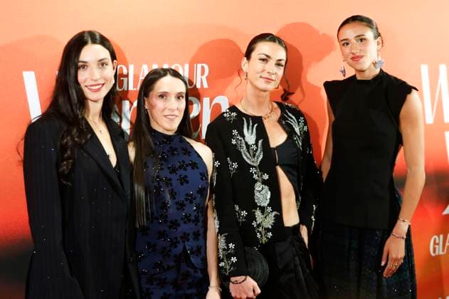 Blanca Hervas, Daniela Fra, Eva Santidrian and Paula Sevilla Golden Bubbles at the Glamour Women of the Year Awards 2025 at Teatro Barcelo Madrid, 12 11 2025 Foto:xDyDxFotografosx xFuturexImagex glamour_madrid_5160