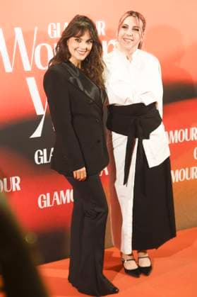 Monica Carrillo and Carolina Iglesias at the Glamour Women of the Year Awards 2025 at the Teatro Barcelo Madrid, 12 11 2025 Foto:xDyDxFotografosx xFuturexImagex glamour_madrid_5187