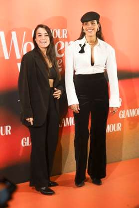 Ana Legazpi and Carolina Moyano at the Glamour Women of the Year Awards 2025 at the Teatro Barcelo Madrid, 12 11 2025 Foto:xDyDxFotografosx xFuturexImagex glamour_madrid_5198