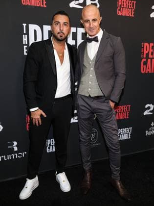 Los Angeles Premiere Of Saban Films The Perfect Gamble LOS ANGELES, CALIFORNIA, USA - NOVEMBER 12: Danny A. Abeckaser and Herzl Tobey arrive at the Los Angeles Premiere Of Saban Films The Perfect Gamble held at the Harmony Gold Theater on November 12, 2025 in Los Angeles, California, United States., Credit:Kay Qiao Avalon United States, California, Los Angeles, Harmony Gold Theater  Copyright: xKayxQiaox xAvalonx 1052168745