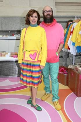 Inauguration of the New Future 2025 Flea Market Ágatha Ruiz de la Prada and Tristán Ramírez during the inauguration of the New Future 2025 Flea Market at the Galería de Cristal del Palacio Cibeles in Madrid, on November 13, 2025, in Madrid Spain FAMOSOSOS SOLIDARITY RASTRILLO José Madrid Madrid Madrid Spain  Copyright: xJosÃ xOlivax 7098481