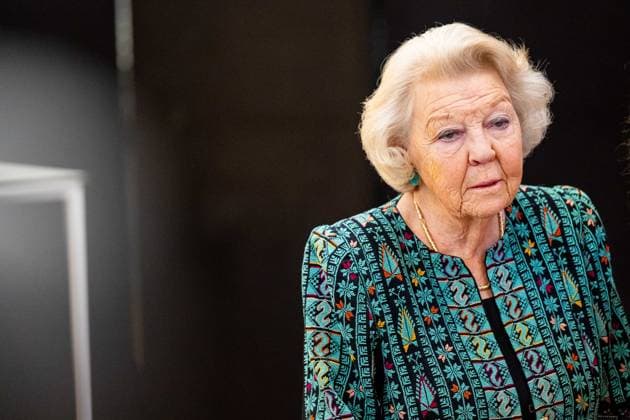 13-11-2025 Amsterdam Princess Beatrix attended a photo exhibition, featuring a series of portraits of women from Kenya and Indonesia, taken by photographer Sacha de Boer, to mark the centenary of the development organization Simavi at the Rijksmuseum in Amsterdam. Â  Copyright: xPPEx