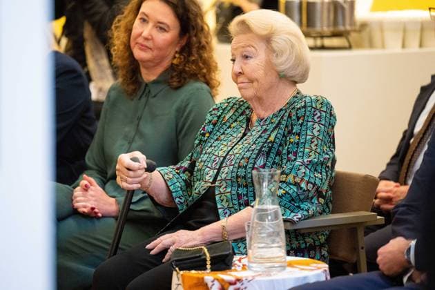 Princess Beatrix Opening a Photo Exhibition - Amsterdam Princess Beatrix opens a photo exhibition at the Rijksmuseum in Amsterdam to mark the centenary of the development organization Simavi. Amsterdam, Netherlands on November 13, 2025. Photo by NLBeeld Bruno Press ABACAPRESS.COM Amsterdam Netherlands  Copyright: xBrunoxPress ABACAx