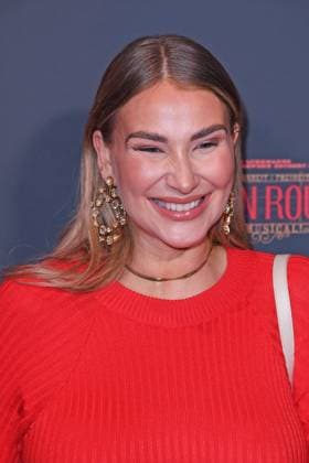 Ana Johnson at the premiere of Sarah Engels at Moulin Rouge The Musical at the Musical Dome in Cologne on 13 11 2025