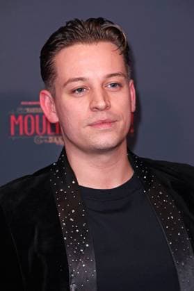 Marcel Mayr at the premiere of Sarah Engels at Moulin Rouge Das Musical in the Musical Dome in Cologne on 13 11 2025