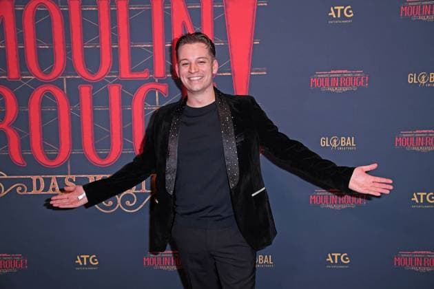 Marcel Mayr at the premiere of Sarah Engels at Moulin Rouge Das Musical in the Musical Dome in Cologne on 13 11 2025