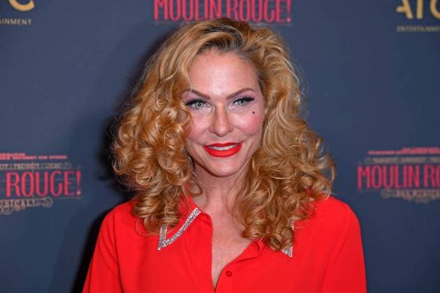 Sonya Kraus at the premiere of Sarah Engels at Moulin Rouge Das Musical in the Musical Dome in Cologne on 13 11 2025