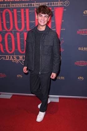 Benni Kalcher at the premiere of Sarah Engels at Moulin Rouge Das Musical in the Musical Dome in Cologne on 13 11 2025