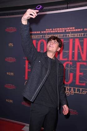 Benni Kalcher at the premiere of Sarah Engels at Moulin Rouge Das Musical in the Musical Dome in Cologne on 13 11 2025