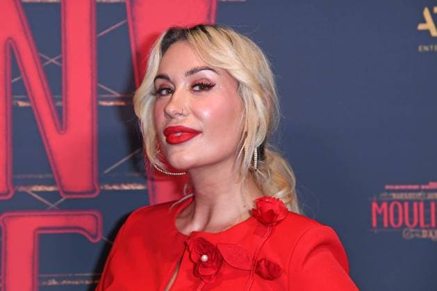 Sarah Bora wife Eko Fresh at the premiere of Sarah Engels at Moulin Rouge The Musical at the Musical Dome in Cologne on 13 11 2025