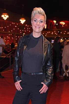 Carola Holzner aka Doc Caro at the premiere of Sarah Engels at Moulin Rouge Das Musical in the Musical Dome in Cologne on 13 11 2025